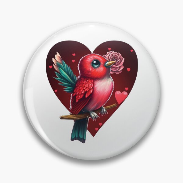 Item preview, Entranced by Love: A Whimsical Tale of a Bird and a Rose designed and sold by jgvisualarts.