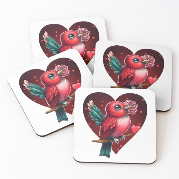 Item preview, Entranced by Love: A Whimsical Tale of a Bird and a Rose designed and sold by jgvisualarts.