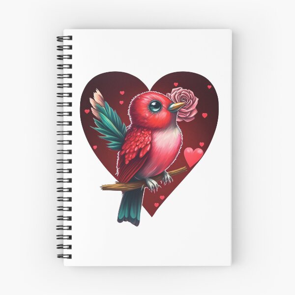 Item preview, Entranced by Love: A Whimsical Tale of a Bird and a Rose designed and sold by jgvisualarts.