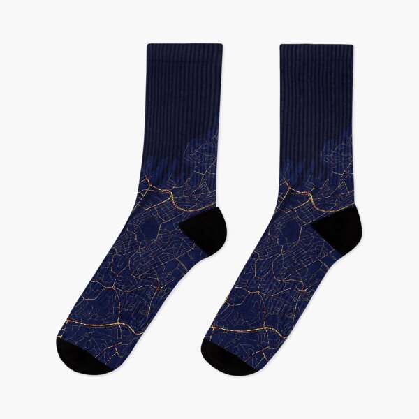 Item preview, Trondheim, Norway Map - City At Night designed and sold by deMAP.