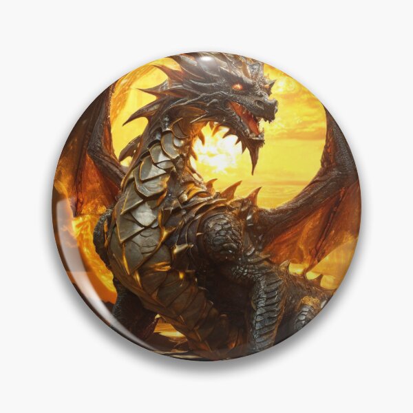 Item preview, Solar Dragon: Herald of Radiant Majesty designed and sold by MysticFable.