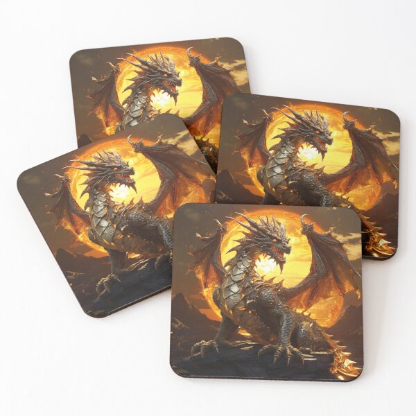 Item preview, Solar Dragon: Herald of Radiant Majesty designed and sold by MysticFable.