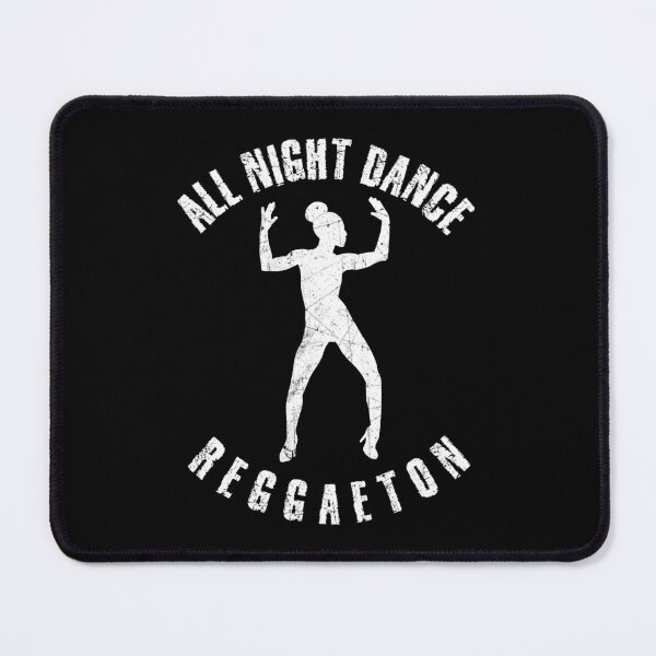 Item preview, White silhouette of a woman dancing reggaeton designed and sold by HarridanCreates.