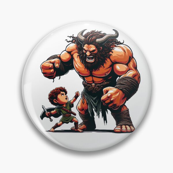 Item preview, david vs goliath designed and sold by FreshArtFusion.