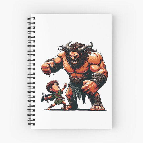 Item preview, david vs goliath designed and sold by FreshArtFusion.