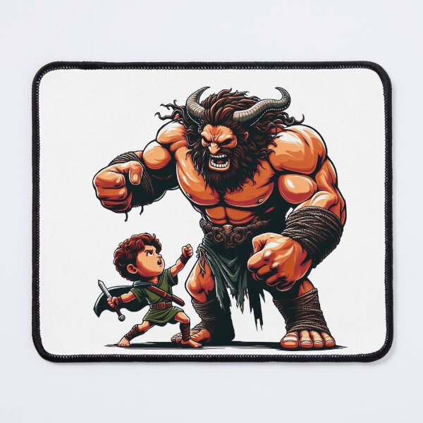 Item preview, david vs goliath designed and sold by FreshArtFusion.