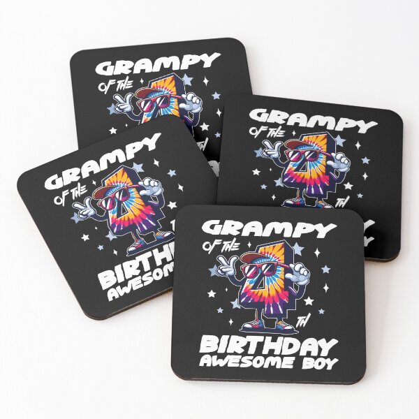 Item preview, Grampy Of The Birthday Boy Awesome Tie designed and sold by Jungle Hub.