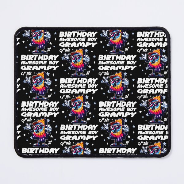 Item preview, Grampy Of The Birthday Boy Awesome Tie designed and sold by Jungle Hub.