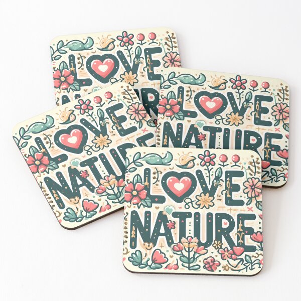 Item preview, nature message, typography designed and sold by maxmaj.