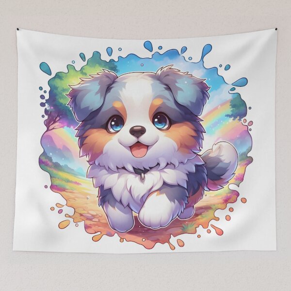 Item preview, Australian Shepherd Dog Australia Animal designed and sold by RubisLeaf.