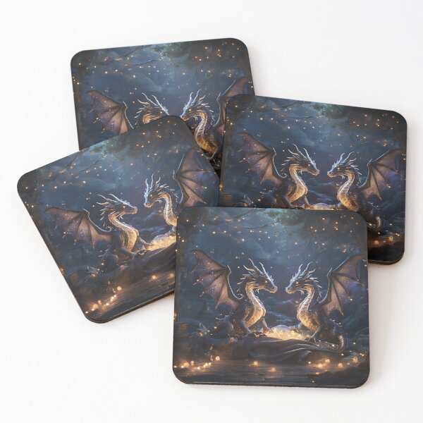 Item preview, Starry Serenity: Dragons' Whisper designed and sold by MysticFable.
