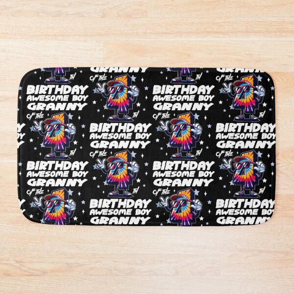 Item preview, Granny Of The Birthday Boy Awesome Tie designed and sold by Jungle Hub.