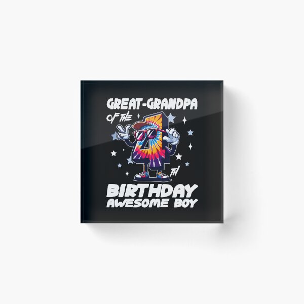 Item preview, Great-grandpa Of Birthday Boy Awesome designed and sold by Jungle Hub.