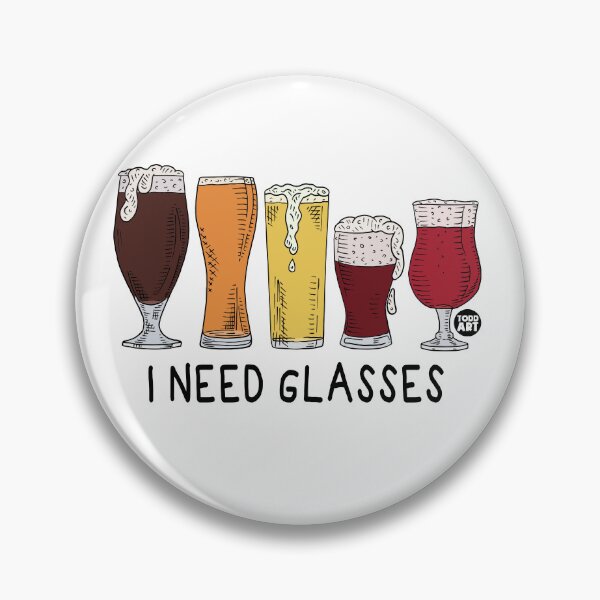 Item preview, I NEED GLASSES BEER designed and sold by TODD GOLDMAN.
