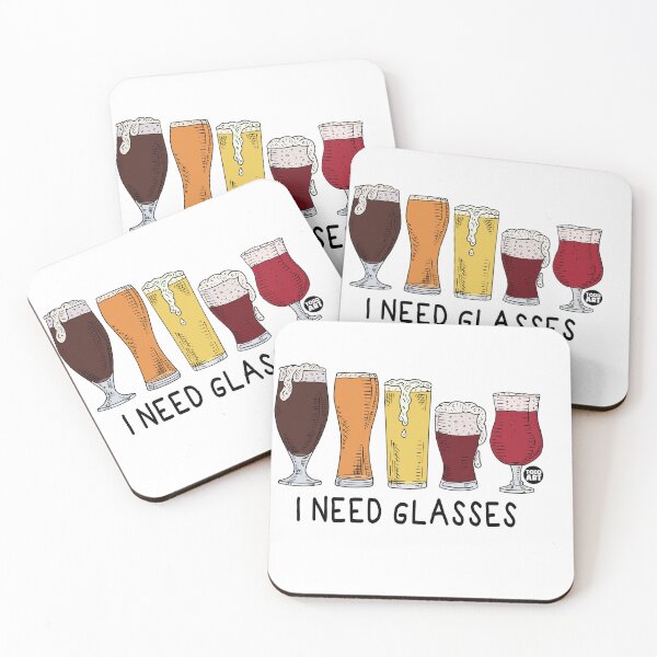Item preview, I NEED GLASSES BEER designed and sold by TODD GOLDMAN.