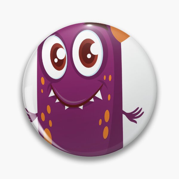 Item preview, Purple Friendly Monster designed and sold by BaconLines.