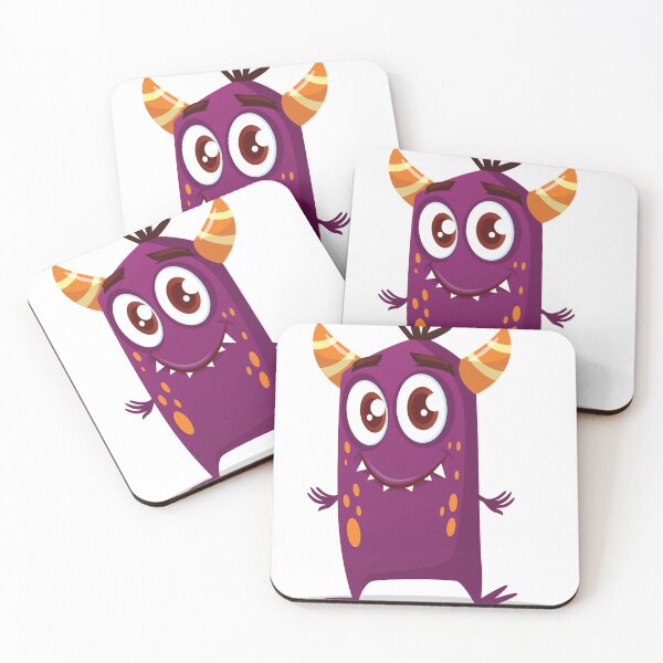 Item preview, Purple Friendly Monster designed and sold by BaconLines.