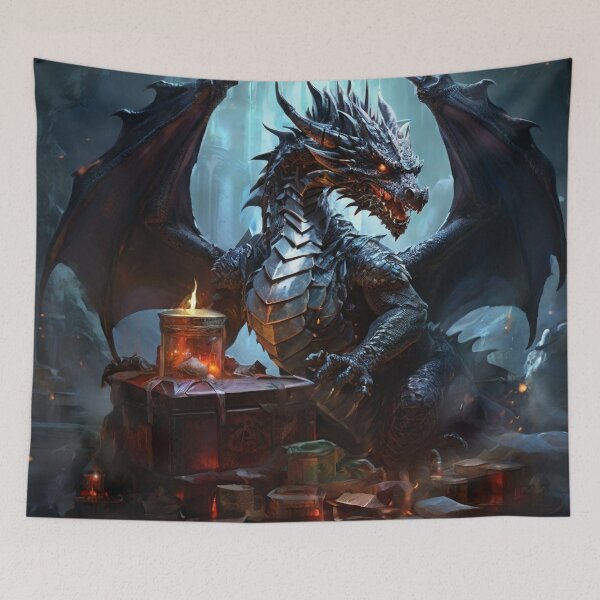 Item preview, Dragon of Prophecy: Seer of Fate's Tapestry designed and sold by MysticFable.