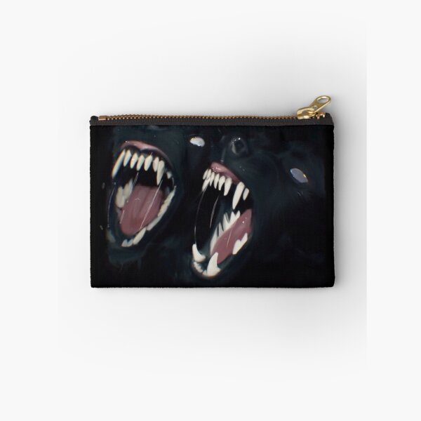 Item preview, Snarling dark wolves designed and sold by paintingflames.
