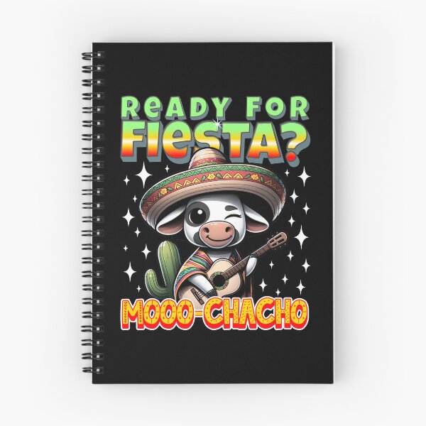 Item preview, Fiesta Shirt with funny cow pun - Mooo-chacho designed and sold by SpecialtiesShop.