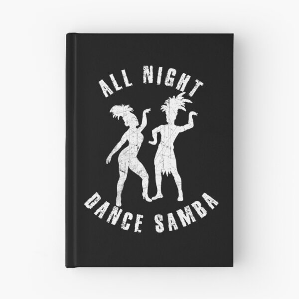 Item preview, White silhouette of a couple dancing samba designed and sold by HarridanCreates.