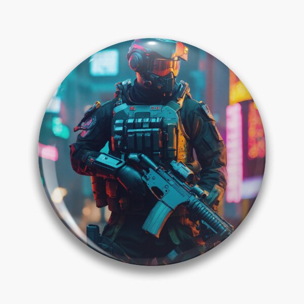 Item preview, Cyberpunk Soldier designed and sold by RaF71PrO.