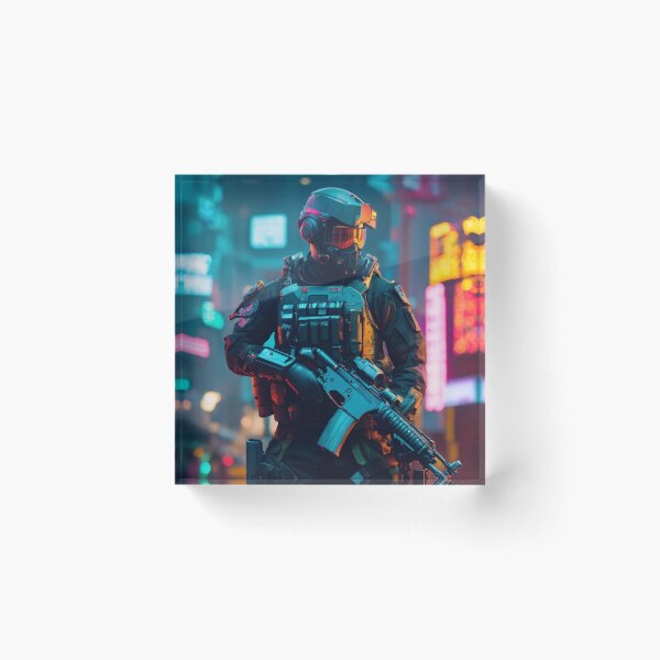 Item preview, Cyberpunk Soldier designed and sold by RaF71PrO.