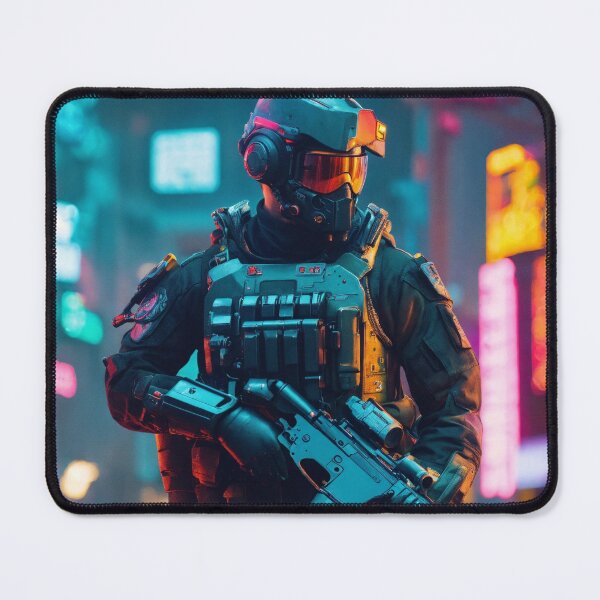 Item preview, Cyberpunk Soldier designed and sold by RaF71PrO.