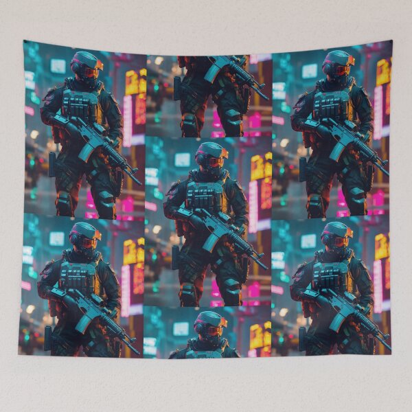 Item preview, Cyberpunk Soldier designed and sold by RaF71PrO.