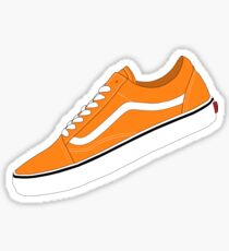 Vans - Orange / White Sticker