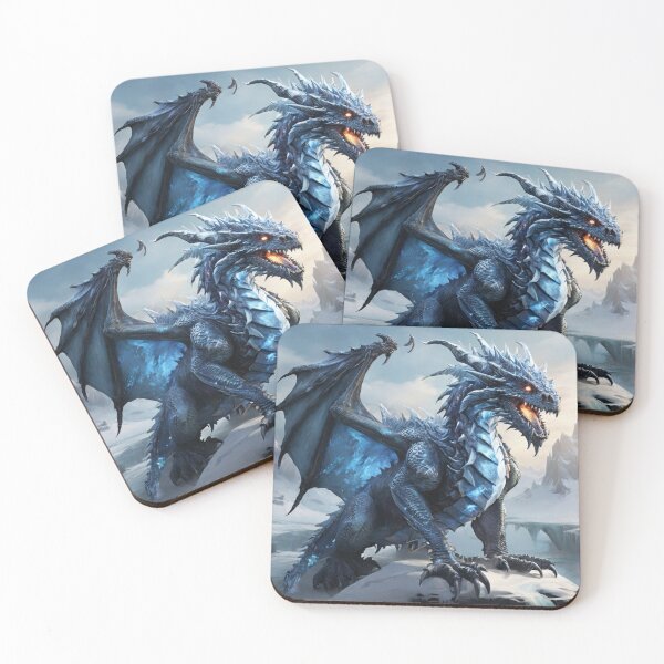 Item preview, Frostfire Wanderer: Guardian of Frozen Realms designed and sold by MysticFable.