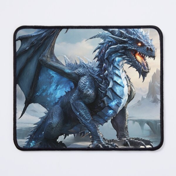 Item preview, Frostfire Wanderer: Guardian of Frozen Realms designed and sold by MysticFable.