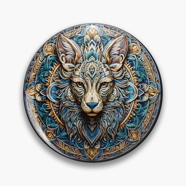 Item preview, Mandala with an animal face designed and sold by MrAroSz.