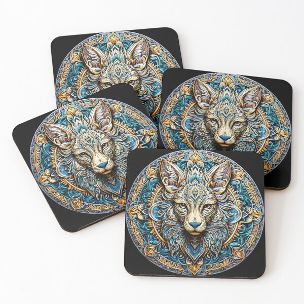 Item preview, Mandala with an animal face designed and sold by MrAroSz.
