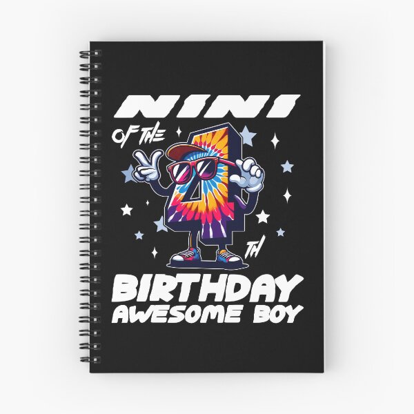 Item preview, Nini Of The Birthday Boy Awesome Tie Dye designed and sold by Jungle Hub.
