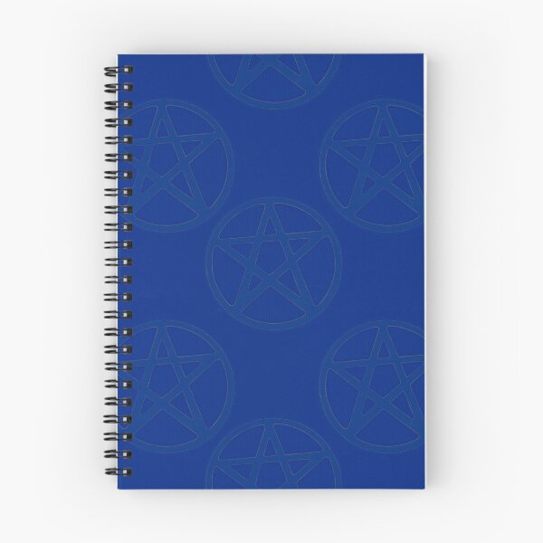 Item preview, Bight Blue Stone Pentagrams designed and sold by stickypixie.
