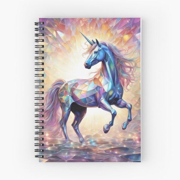 Aperçu de l'œuvre Licorne arc en ciel multicolore style Géométrique / Animal géométrique design créée et vendue par GeometricPets.