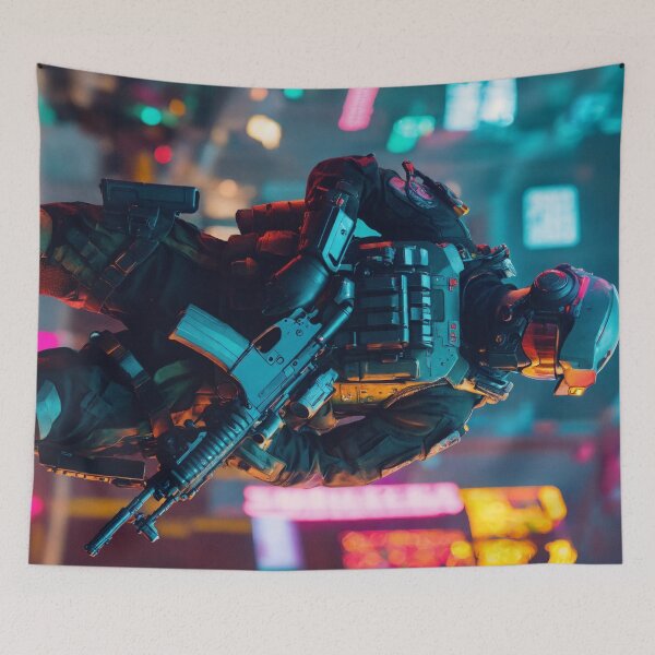 Item preview, Cyberpunk Soldier designed and sold by RaF71PrO.