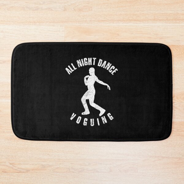 Item preview, White silhouette of a man dancing voguing designed and sold by HarridanCreates.