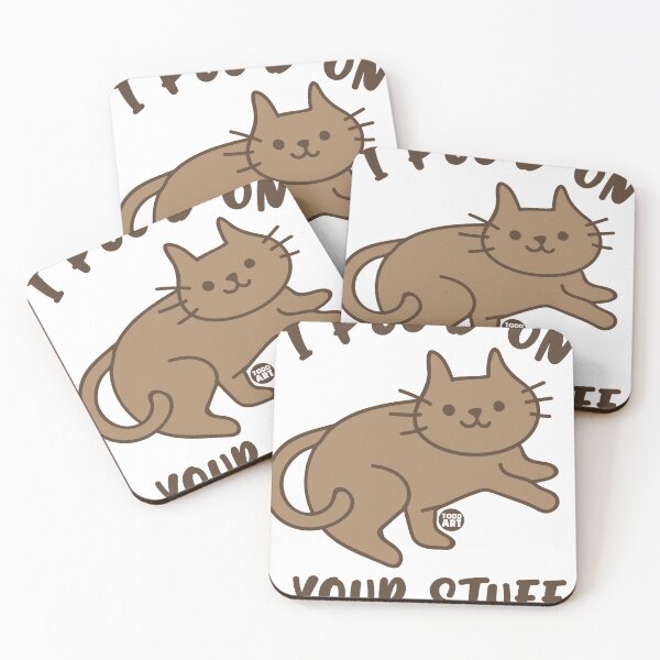 Item preview, I PEE'D ON YOUR STUFF CAT designed and sold by TODD GOLDMAN.