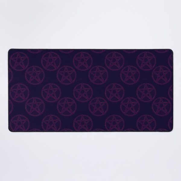 Item preview, Purple and Hot Pink Stone Pentagrams designed and sold by stickypixie.