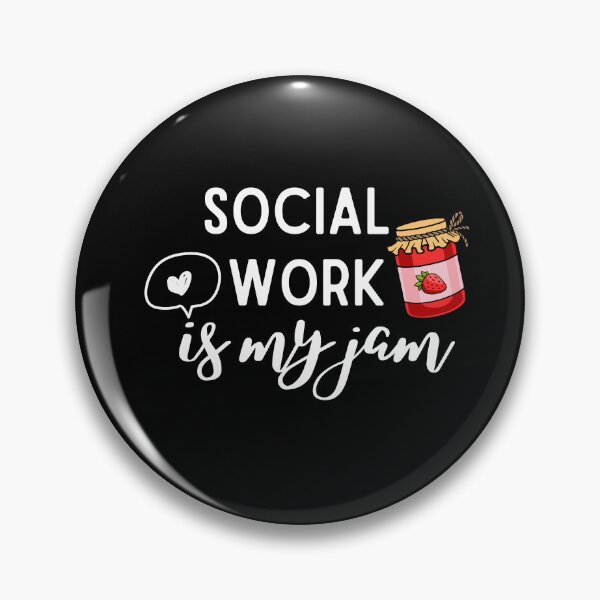 Item preview, Social Work Is My Jam designed and sold by dooddles.
