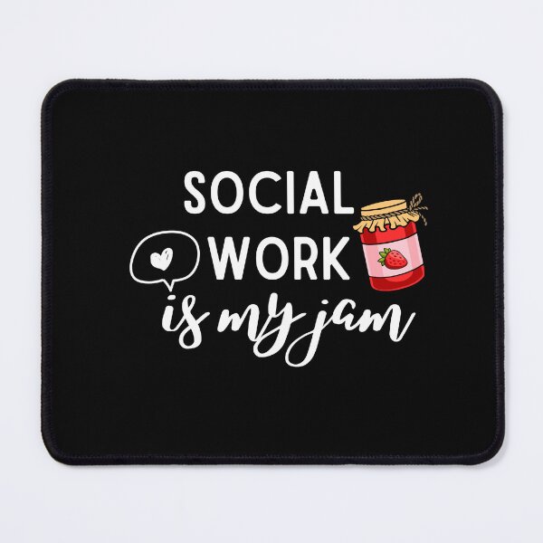 Item preview, Social Work Is My Jam designed and sold by dooddles.