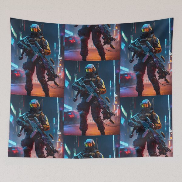 Item preview, Cyberpunk Soldier designed and sold by RaF71PrO.