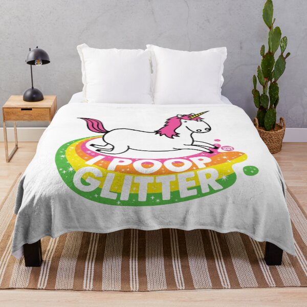 Item preview, I POOP GLITTER UNICORN designed and sold by TODD GOLDMAN.