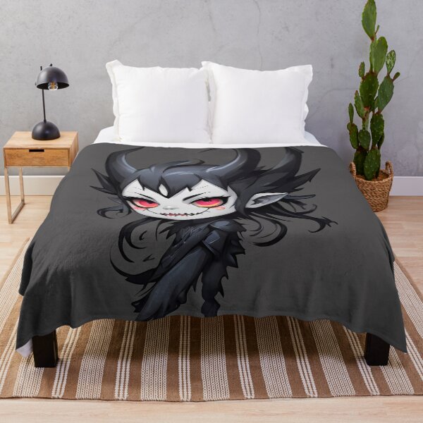 Item preview, Cute Little Monster Girl With Red Eyes designed and sold by MadnessEnvelope.