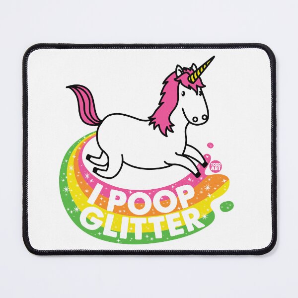 Item preview, I POOP GLITTER UNICORN designed and sold by TODD GOLDMAN.