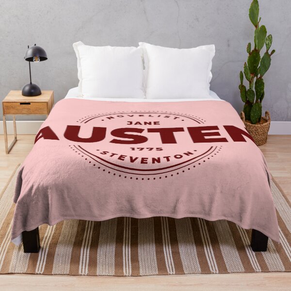 Item preview, JANE AUSTEN (Fan Shield) Austen Pink designed and sold by frikybomb.