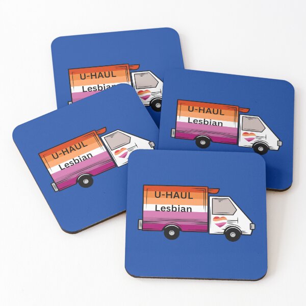 Item preview, Proud Member of the Lesbian U-Haul Community, Fun Lesbian U-haul Truck Design  designed and sold by Travelslightly.