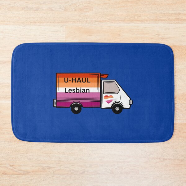 Item preview, Proud Member of the Lesbian U-Haul Community, Fun Lesbian U-haul Truck Design  designed and sold by Travelslightly.